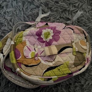 Vera Bradley Floral Quilted Women's makeup Bag